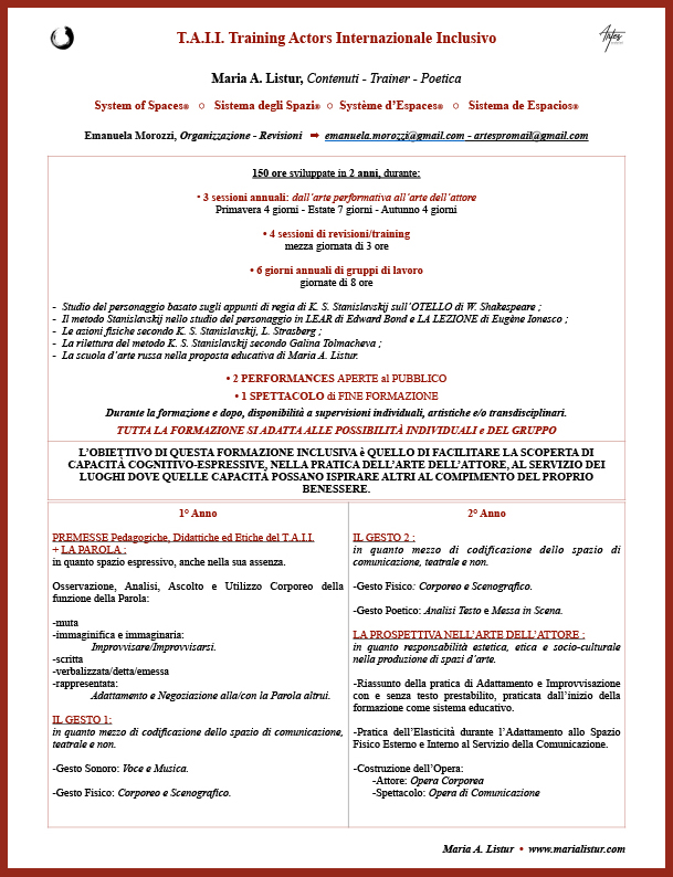 Biennio System 2024-26